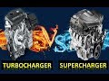 TURBOCHARGER Vs SUPERCHARGER in Hindi with Animation |