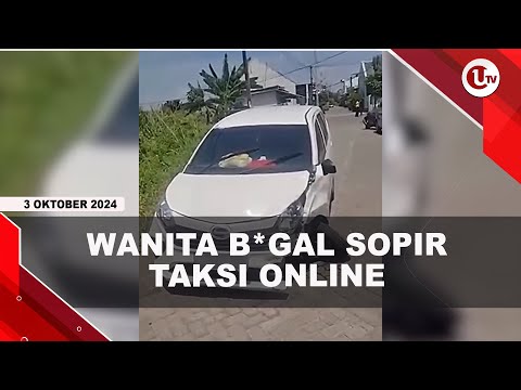 DEMI BERLIBUR KE AUSTRALIA, WANITA B*GAL SOPIR TAKSI ONLINE | U-NEWS