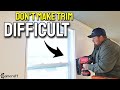 THE EASY WAY to Install Window and Door Trim