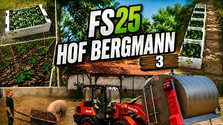 We Started a Vegetable Farm! 🥒🥬 | Building & Gardening | FS25 Hof Bergmann #3 screenshot 1