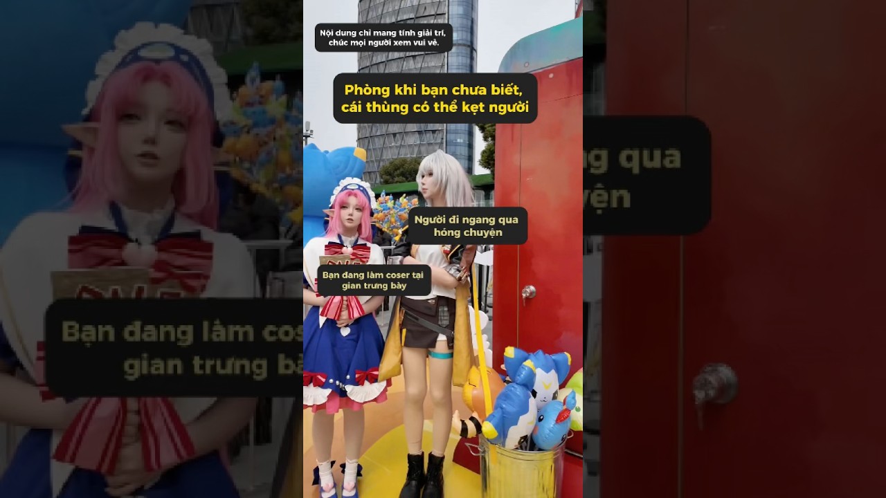 Sự tò mò của con người đúng là không nên quá lớn #meowcosplay #shorts