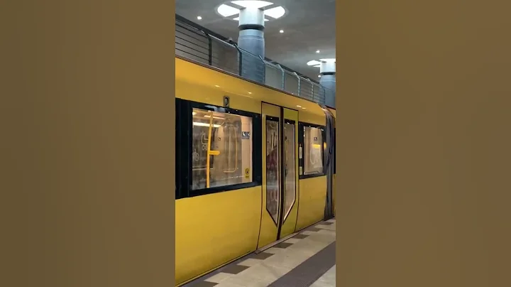 U5 U-Bahn Public Transportation in Germany  | Aglakbayta #short