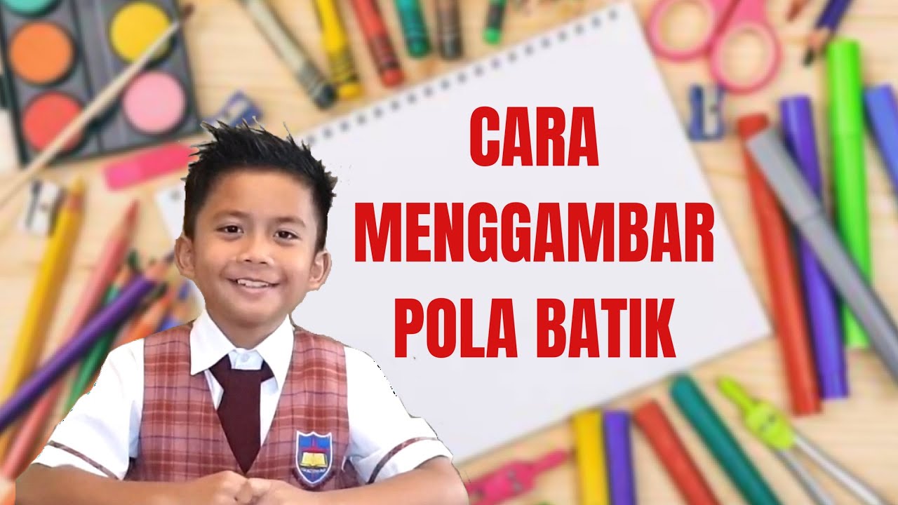  Cara  Membuat  Flora Batik  18 6 20 YouTube