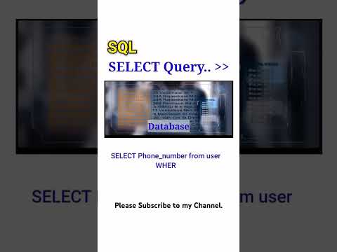 SQL - Select
