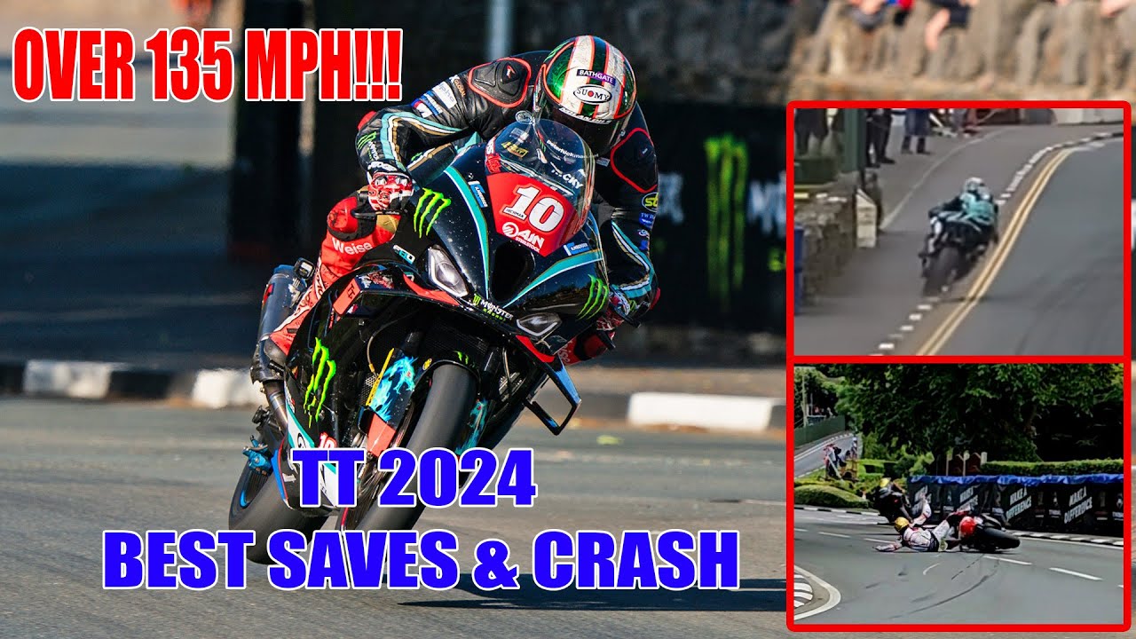 TT 2024  - Peter Hickman Wins Dramatic Superbike Race /Last Lap