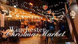 Winchester Christmas Market:  Christmas in England