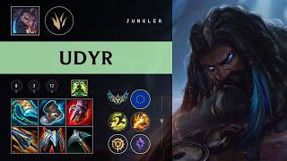 Udyr Jungle vs Jarvan IV - EUW Challenger Patch 26.08