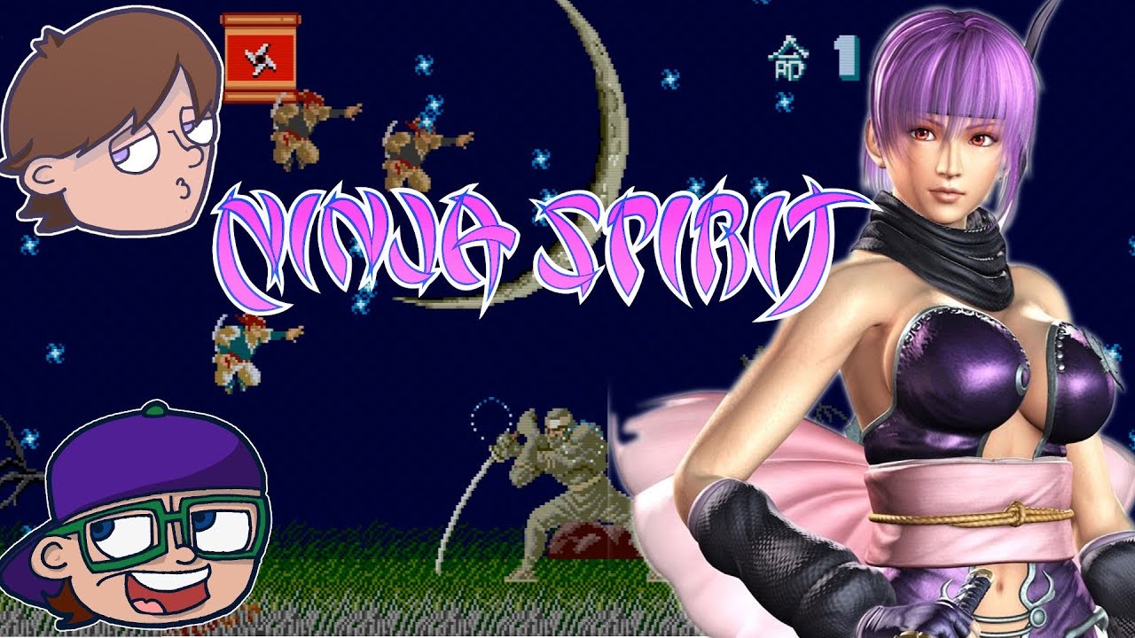 Ninja Spirit Gameplay TurboGrafx 16 | TG16 Ninja Spirit Game | CDPOG