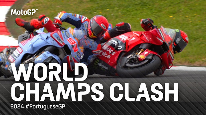 Marc Marquez and Pecco Bagnaia's view on their crash! 💥 | 2024 #PortugueseGP
