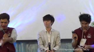 20150326 [จับเข่าคุย1/2] #gameplaydays #lovesickseason2 @Theconnecion Seminar Center