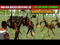 100 spider zombie and garib auto wala  funny gameplay indian bikes driving 3d 