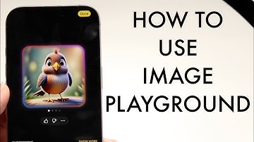 How To Use Image Playground On iOS 18!