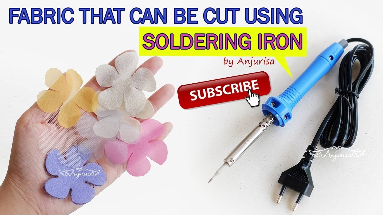 Fabric that Can be Cut Using Soldering Iron