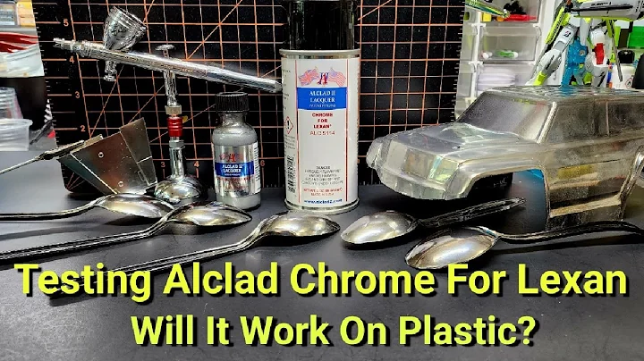 Testing Alclad  Chrome For Lexan  -  Will It Work On Plastic Models?