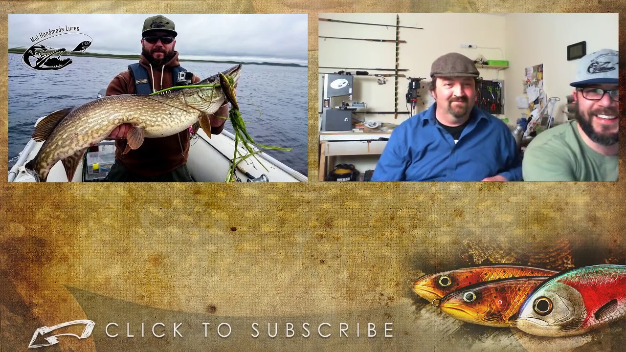 Live Q&A with Paul Adams and Mel Handmade Lures. 