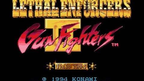 Lethal Enforcers II: Gun Fighters - Sega Genesis (1994)