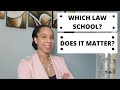 DOES IT MATTER WHICH LAW SCHOOL YOU ATTEND?| DOES YOUR LAW SCHOOL MATTER?| LAW SCHOOL RANKINGS