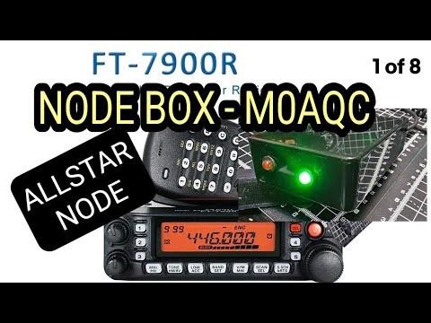 Allstar Node Box - To use any 6 Pin Radio - YouTube