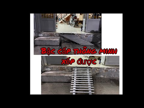 Video Bậc cấp thông minh xếp được giành cho xe máy kết hợp... - youtube