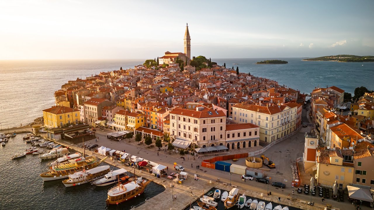 Rovinj / Croatia from above
