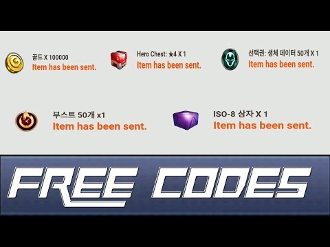 Free Coupon Codes in 2 minutes Marvel Future Fight 2019-20