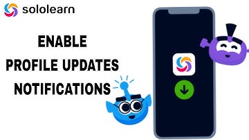 How To Enable And Turn On Profile Updates Notifications On Sololearn App