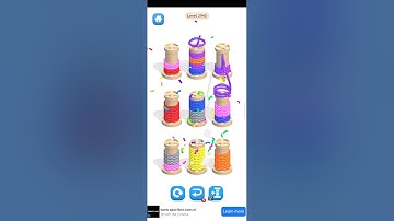 Rope Color Match 3D Level 2943