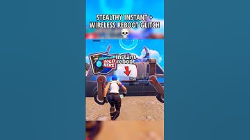 STEALTHY INSTANT + WIRELESS REBOOT GLITCH IN SEASON 4... 💀 #fortnite #shorts #gaming