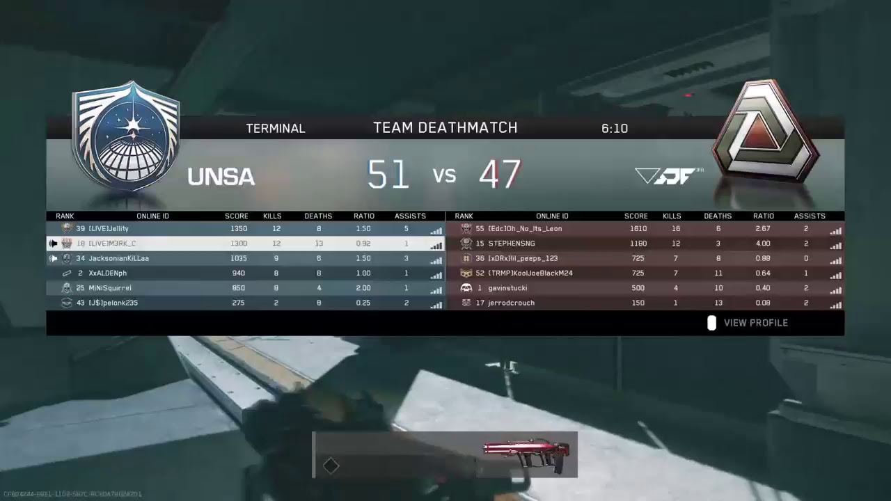 M3RK_C's infinite warfare gameplay