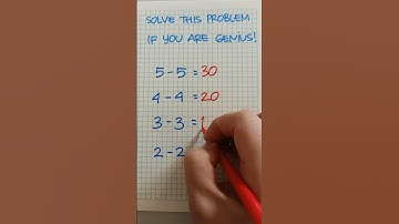 "Solve This Problem If You Are Genius! 🧠 Only 1% Can Answer All Correctly! 😱 #GeniusTest"