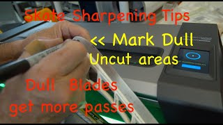 Prosharp Bauer Advantage dull skates more passes Sharpening