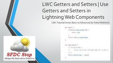 LWC Getters and Setters | Use Getters and Setters in Lightning Web Components | Basic to Advanced