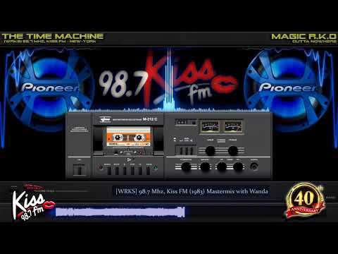 WRKS] 98.7 Mhz, Kiss FM (1983) Mastermix with Wanda Ramos