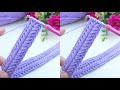 Modern Tunisian Crochet Bandana Handle Pattern