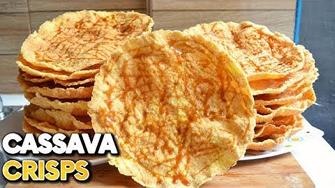 TRY MAKING THESE USING CASSAVA! SO CRUNCHY! | SALVARO or CASSAVA CRISPS! | Precy Meteor