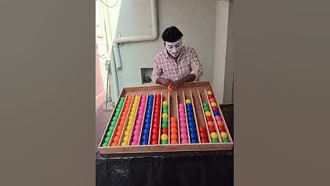 Challenging puzzle sorting ball game in hard mode || LKR Food Challenge