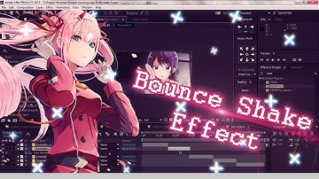 Bounce Shake Effect AMV [AE] | Tutorial