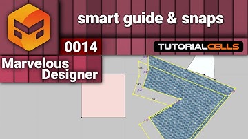 0014. smart guide & snaps in Marvelous Designer