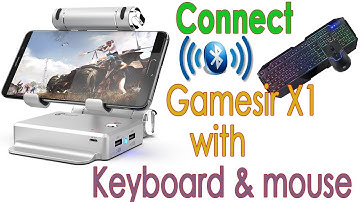 How to connect mouse and keyboard in GameSir X1 BattleDock Converter.