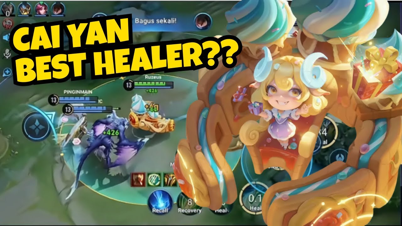 Cai Yan Best Healer Roaming ?? | Honor of Kings Gameplay