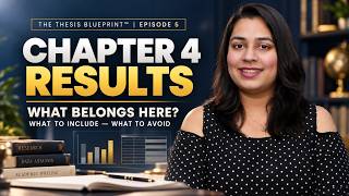 How to Write Chapter 4 of Your PhD Thesis | Results & Findings Explained | PhD Guidance