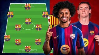 Barcelona Predicted Lineup Next Season 26/27 Feat Karim Adeyemi,Anthony Gordon 