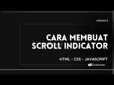 Cara Membuat Scroll