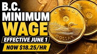 New Minimum Wage In B.C. Effective June 1, But Still Falls Short Of Living Wages