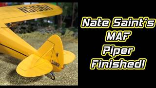 Nate Saint's MAF Piper Diorama Finished!