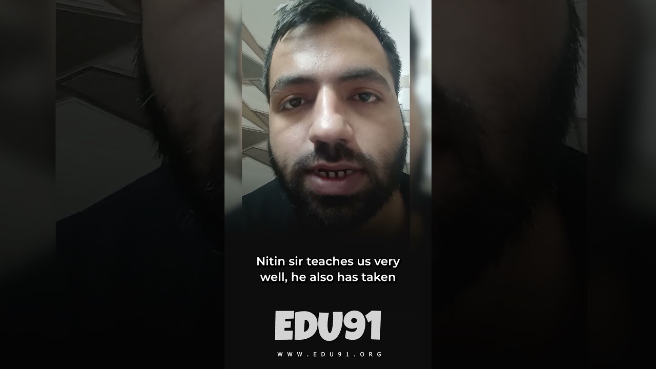 Honest Review of Rajesh for CA Nitin Guru Sir & EDU91 Classes 