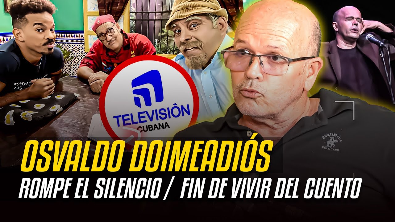 Osvaldo Doimeadiós habla del fin de VIVIR DEL CUENTO / no quiere hacer mas TV.
