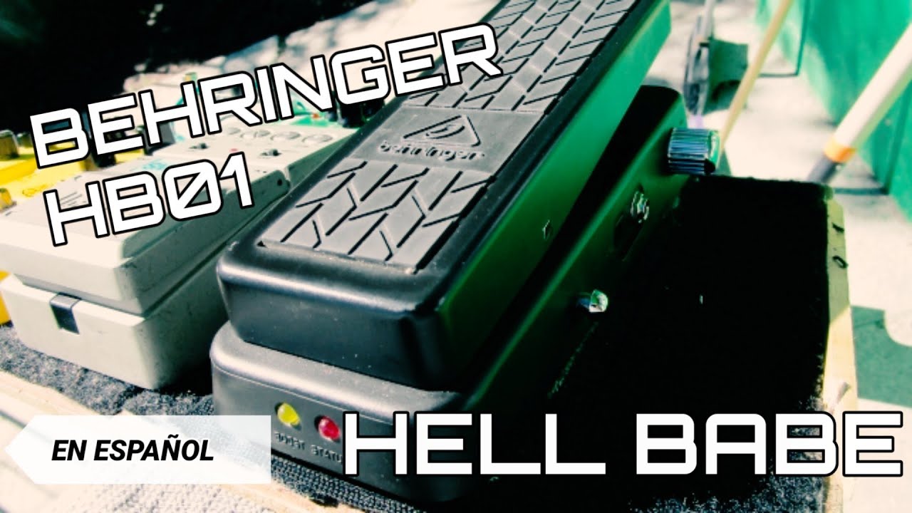 BEHRINGER HB01 ESPAÑOL HELL BABE REVIEW YouTube