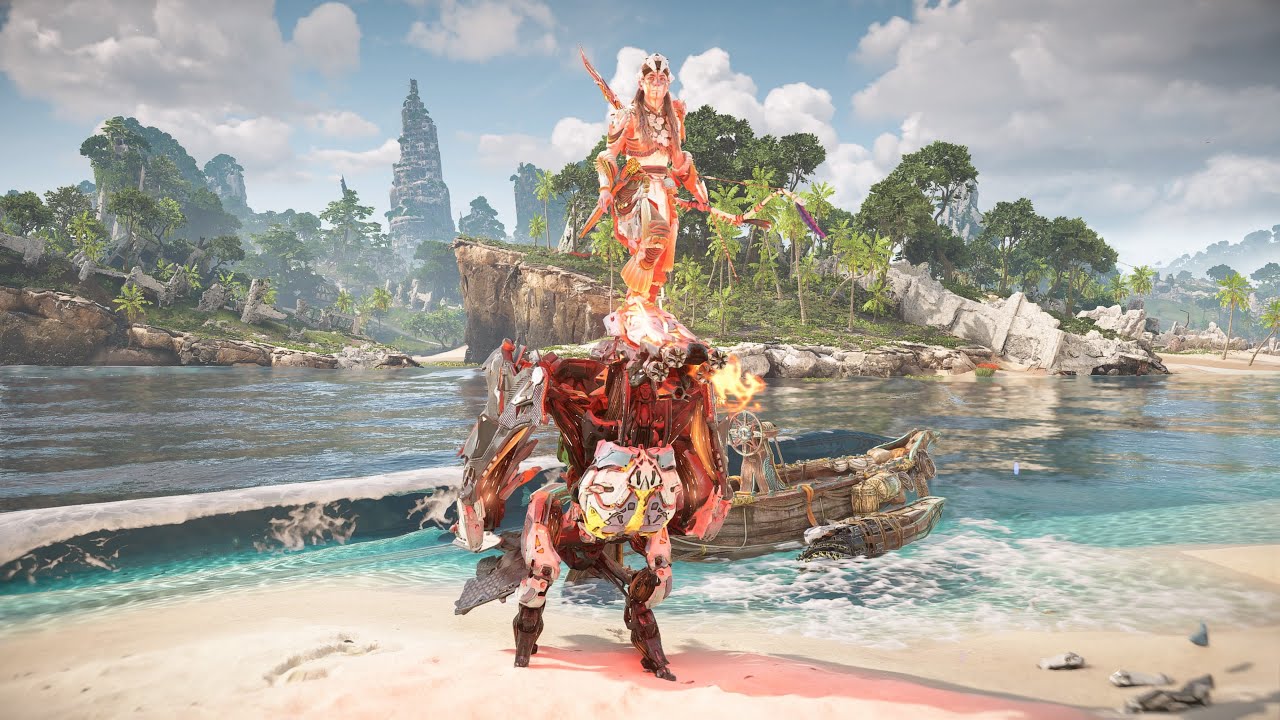 Horizon Forbidden West Chilling With Glinthawks PS5 YouTube