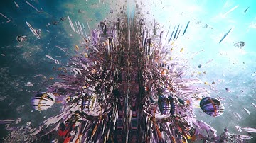 Self Aware experimental fractal air animation